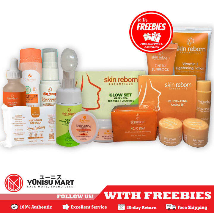 [VARIATION Skin Reborn Products] Rejuvenating Set, Maintenance Set, Moisturizer, Micellar, Lotion, Foam Wash, Serum, SPF50, Tinted Sunscreen and Bar Soap (with freebies)