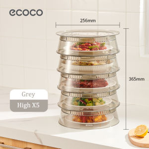 Ecoco Food Storage Box Multi-layer Household Insulation Food Keeper Cover Dustproof Anti-flies