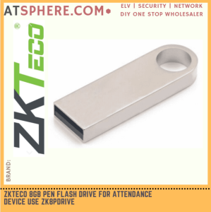 ZKTeco 8GB Pendrive Pen Flash Drive ZK8PDRIVE