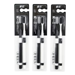 Sikat gigi bulu lembut Jepang 2 in 1 / Sikat Gigig Couple / Sikat Gigi Pasangan DMO Z11