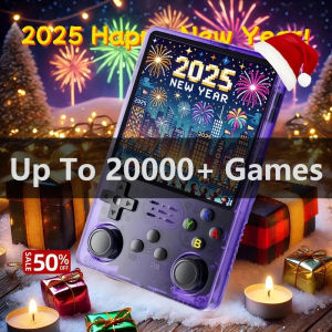 R36S Video Game Console Linux System 3.5 Inch IPS Screen Portable Pocket Video Player 20000+ Game