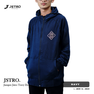 Jstro Jamper Terry Dor Navy: Bahan Terry Berkualitas & Pakaian untuk Aktivitas Outdoor