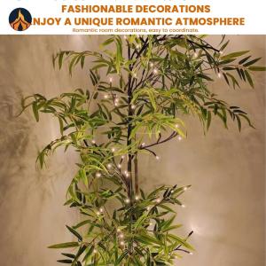 LED Vine Tree Branch Lights 8 Modes Wall Decoration Vine Lights Tree Branch Lamp for Desktop Wall Party Home Decoration[Jocestyle Store]