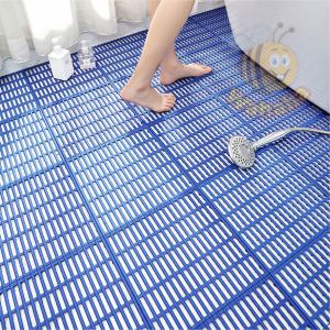 Wahaha 30X30CM Non-Slip Mat TPE Premium Japanese Style Anti-Slip Mat PVC Toilet Mat Bathroom Mat Tikar Bilik Air Tandas 防滑墊浴室