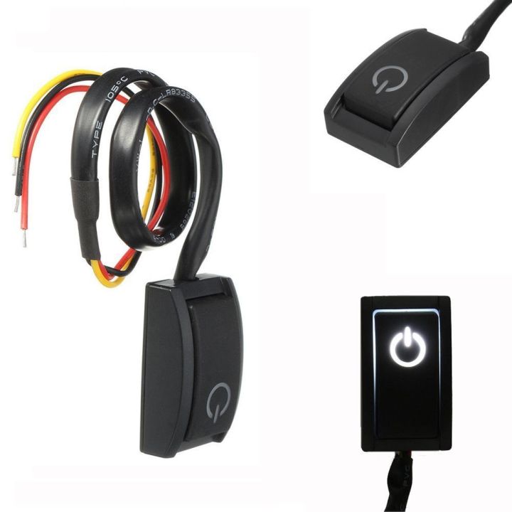 [AUTOMARTSHOP] Reliable DC12V Car Push Button Latching Switch Easy ...