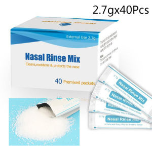 Adults/Kids Nose Wash Salt 2.7g Allergic Rhinitis Clean Medical Nasal Cleaner Protector Easy Dissolve Not irritating 洗鼻盐