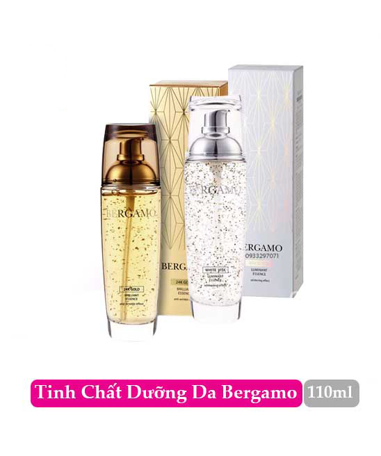 Tinh Chất Dưỡng Da Serum Bergamo Gold 24k Hàn Quốc Màu Vàng (chai 120ml)