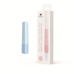 ที่จับดินสอซิลิโคนอ่อนนุ่มกันลื่น ใช้ได้กับ Apple Pencil Pro รุ่นที่ 2 และ USB-C