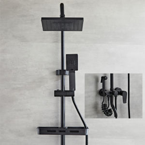 Set Shower Panas Dingin / 2023 Model Terbaru 4in1 Set Keran Kamar Mandi / Set Shower Full Tembaga