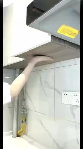 New Hanging Cabinet Oil Proof Sticker Self-adhesive Kitchen Cabinet Waterproof And Moisture-proof Cabinet Bottom Transparent Film Anti Steam And Oil Smoke