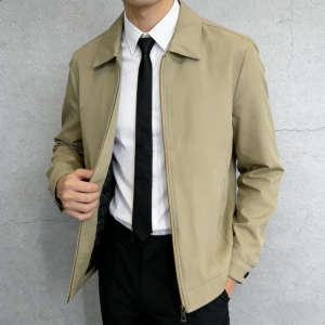 Men Jacket Korean-style Jacket Men Outerwear Coat Black Blue Khaki Jackets Men Top Jaket Lelaki