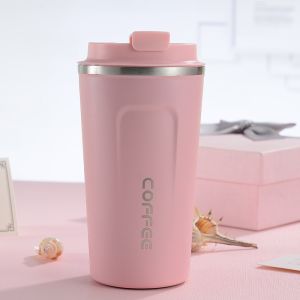Personal Coffee Mug Travel Office Home Vacuum Thermos Stainless Steel 304 Leak Proof Flask