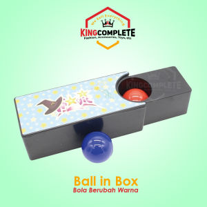 Secret box ball in Box Alat sulap bola berubah warna