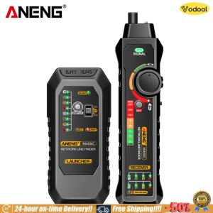 [Vodool]เครื่องทดสอบสายเคเบิล LAN RJ45 RJ11 ตัวค้นหาสายเครือข่ายต่อต้านการแทรกแซงพร้อมเครื่องมือเชื่อมโยงสายไฟลวดหูฟัง