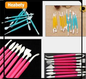 【2-3 days delivery】 8pcs set Kids Favorite Polymer Clay Tools Plastic Tools For Shaping Clay Toys