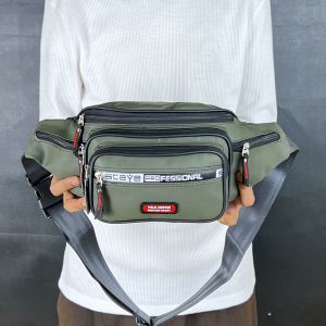 Waistbag Waterproof 7 Ruang Fortun Series Slingbag Polo Amstar Tas Selempang Pinggang Pria Anti Air