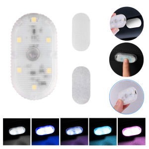 1Pc Car Interior Light LED Car Styling Touch Night Light Auto Roof Ceiling Reading Lamp Mini USB Car Light