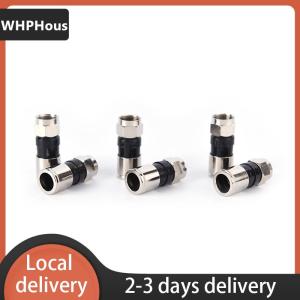 [COD] WHPHous Ship within 24 hours 10 pcs RG6 F Type Compression 2.7cm high quality Snap Seal Plug Connector