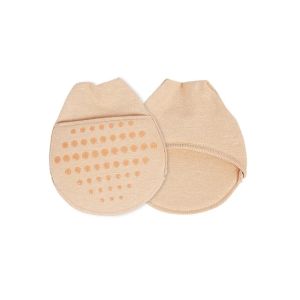 SRIEI 1Pair Half Forefoot Socks Foot Cushion Socks for High Heels Seamless Toe Topper Liner Non-Slip Pain Relief Sponge Womens Invisible