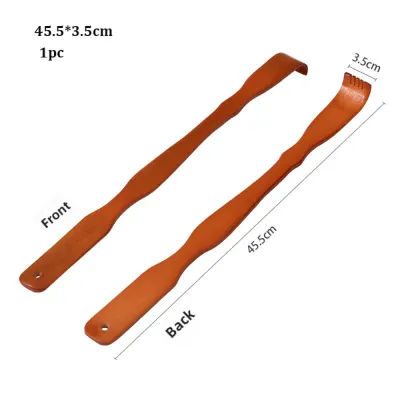 INNEWIN Tre Dụng cụ mát xa lưng Đa phong cách 415~465cm Cây lăn cơ thể bằng gỗ Bền bỉ Dụng cụ cào lưng bằng gỗ