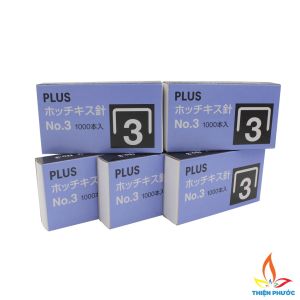 Kim bấm số 10 số 3 Plus hộp 1000 Kim THIỆN PHƯỚC