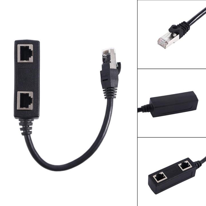 ANEA Durable Digital Cables LAN Ethernet 1 Male to 2/3 Female Network ...