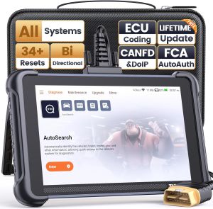 THINKCAR THINKSCAN 689 car scanner diagnostic tool Bidirectional ECU Coding   full system CANFD DOIP  34 Reset car scanner diagnostic tool
