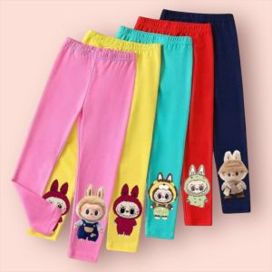 Pantai Motif Kartun Anak Perempuan - Nyaman & Lembut untuk 3 Bulan - 10 Tahun