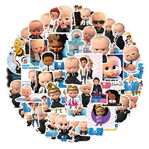 50PCS BABY BOSS Vinyl Decal graffiti STICKERS bomb for laptop fridge luggage & etc