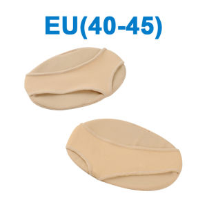 CCW 1Pair Gel Half Insoles for Metatarsal Forefoot Pain Relief Shoe Pads Ball of Foot Cushions For Hallux Valgus Corrector Socks