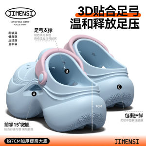 Free Shipping WomenS Arch Support Clogs 2026 New Summer Style Thick-Soled Height-Increasing Non-Slip Designed For Flat Feet