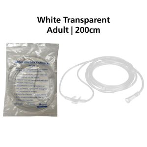 Oxygen Breathing Tube White Transparent – Adult | 200cm
