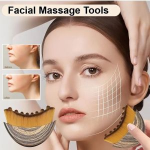 Facial Brush Care Lymphatic Scraping Tool Face Contour & Circulation Brush For Lifting And Detox Massage