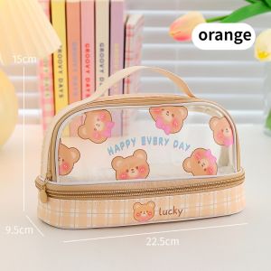kotak pensil premium kawaii Korea pencil box pensil anak sekolah kado ultah pencil Korea style pencil case perlengkapan sekolah tempat pulpen lucu muat banyak