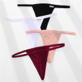 FINETOO 3Pcs Cotton Thongs Women Panties M-XL Girl Underpants Low-rise T-back Underwear Female Lingerie Panty. 