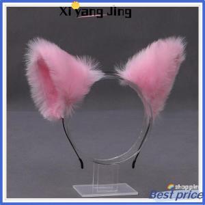 XYJ Flash Sale Home Nhật Bản dễ thương sang trọng Mèo Tai Headband Headband Bow chuông tóc khóa carolita Mèo Tai Headband