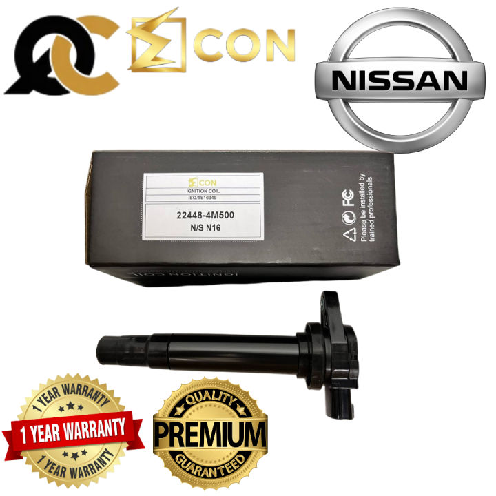 ECON (1 YEAR WARRANTY) IGNITION PLUG COIL NISSAN SENTRA N16 (22448
