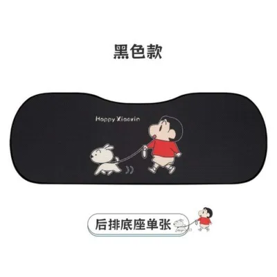 Car Seat Cushion Four Seasons Universal Cartoon Cute Crayon Xiaoxin Car Seat Cushion Breathable Non-Slip Car Seat Seat Cover Fashionable car seat cushion car interior .DriveProAuto