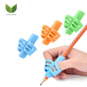 Eversalute Pencil Grips For KidsHandwriting Posture CorrectionNon-Toxic Ergonomic Pen Holder Writing Aid Grip Trainer for Kids toddler Preschoolers Students