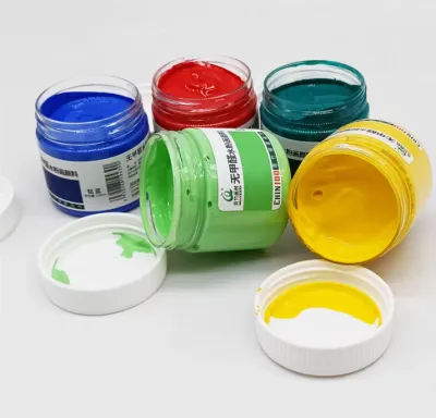 Chinjoo watercolor paint Gouache 100ml formaldehyde-free Affordable & Practical Premium Gouache Paint