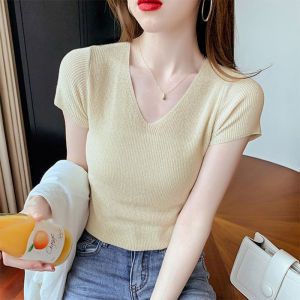 KDAShop Hot เสื้อแขนสั้นแต่งวิ้ง เสื้อแฟชั่นผู้หญิงขายดี⭐ ผอมใส่ได้ อ้วนก็ใส่ได้ เข้ากับทุกการแต่งกาย หลากสีสวยๆ เนื้อผ้านุ่มใส่สบาย คือดีย์อะ💗