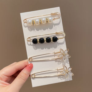 MillionGrid Phong Cách Hàn Quốc Thời Trang Chống-Lóa Khóa Trâm Quần Áo Cố Định Quần Eo Thay Đổi Nhỏ Eo Khóa Đa-Mảnh Trâm Pin