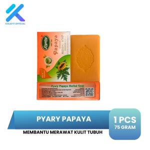 Sabun Arab Pyary Papaya Membersihkan Kulit Wajah Flex Noda Dan Mencerahkan Kulit