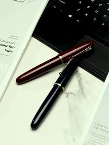 Jinhao 9019 Transparent Color Resin Fountain Pen Supplies 0.5/0.7mm Ink Student School Stationery Business Office Supplies Gift