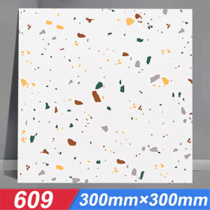 【อัพเกรด2MM】กระเบื้องยาง กระเบื้องยางลายหินอ่อน PVC 30x30cm กันน้ำกันลื่น ป้องกันรอยขีดข่วนทนต่อการสึกหรอ กระเบื้องปูพืน กระเบื้อยางลายไม้ กระเบื้องยางลายไม้ ยางกระเบื้องกาว ปูพื้นห้องนอน