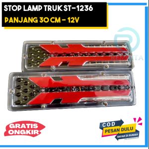 Lampu Stop Grand Max Pick Up Lampu Belakang L300 Led Variasi Stoplamp ST-1234 30 CM 12V