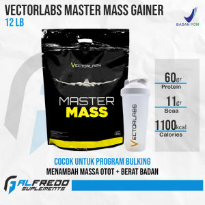 Vectorlabs Master Mass Gainer 12 Lbs Susu Protein Weight Gain Penambah Berat Badan