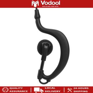 2 Pin Walkie Talkie Headset Earphones K-Plug PU Wired Radio Earpiece Headset Dual PTT G Type with Microphone for Kenwood Baofeng 888S TYT