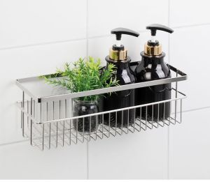 Kệ inox đa năng treo nhà tắmmiếng dán thông minh không cần khoan đục lỗ tường((ND-200-189V)