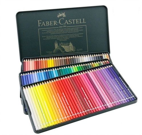 Faber-Castell Polychromos Pencil 120 Tin Pensil Warna Isi 120